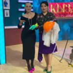 Bayan Alaguzova Instagram - Сегодня в программе «Кыздарай» обсуждали тему семейно-бытового насилия и о фильме «БАКЫТ», смотрите скоро на седьмом канале.