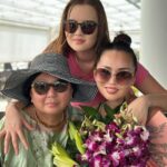 Bayan Alaguzova Instagram - Всех девочек мира с нашим праздником! Будьте счастливы! ❤️ Le MERIDIEN Phuket Beach Resort