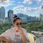 Bayan Alaguzova Instagram - В Астане другое небо.