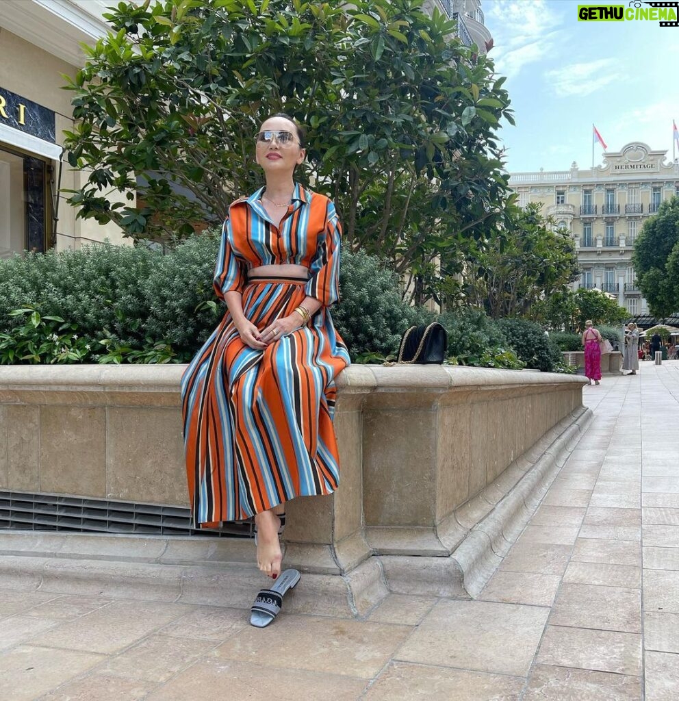 Bayan Alaguzova Instagram - Кусочек солнечного Монако в ленту 🥰 Monte-Carlo, Monaco