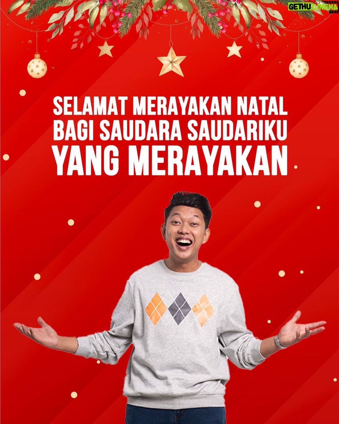 Bayu Skak Instagram - Selamat Natal untuk saudara saudariku yang Merayakan 😃🎉
