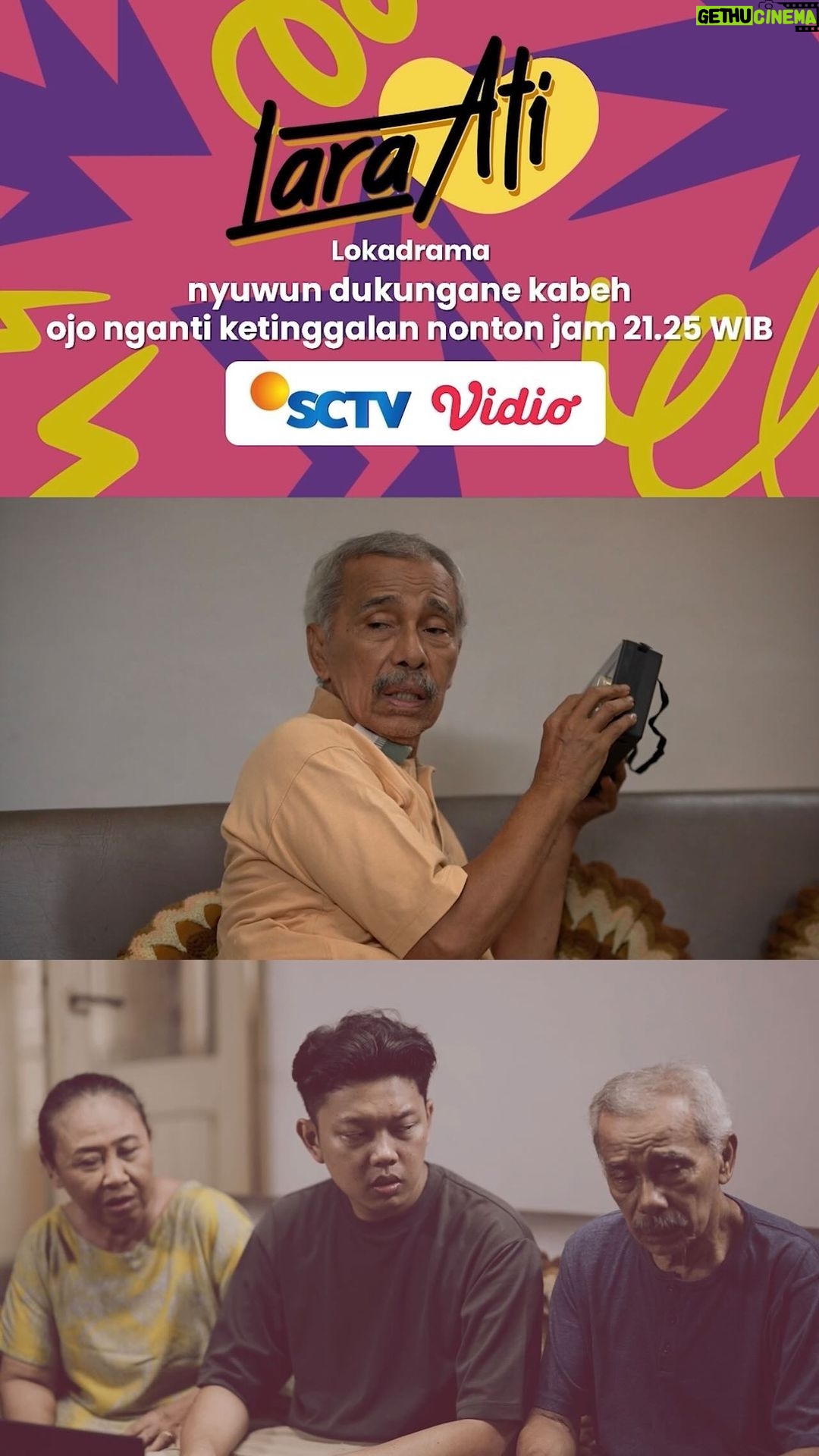Bayu Skak Instagram - Rek! ayo absen sek! sopo sing ngenteni Lara Ati Lokadrama kanggo ndelok Pak Bandi & Bu Bandi 😆 . #LaraAti #LaraAtiLokadrama #IkiUripKu #MusuhWongSugih