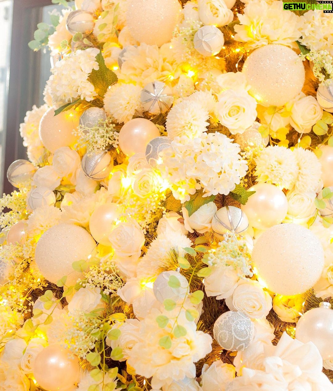 Bea Alonzo Instagram - I asked @gideonhermosa to make me a Christmas tree this year, and he asked what type? I told him, sya na bahala. And then I got home and saw this beautiful bridal Christmas tree! Very timely 👰🏻♀️💕 Thanks. Gids! I love it! 🎄
