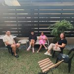 Bea Alonzo Instagram - Simple backyard bbq at mama’s for @ronaldgarcia2006 ‘s bday. Masayang kwentuhan at masarap na kainan. ❤️