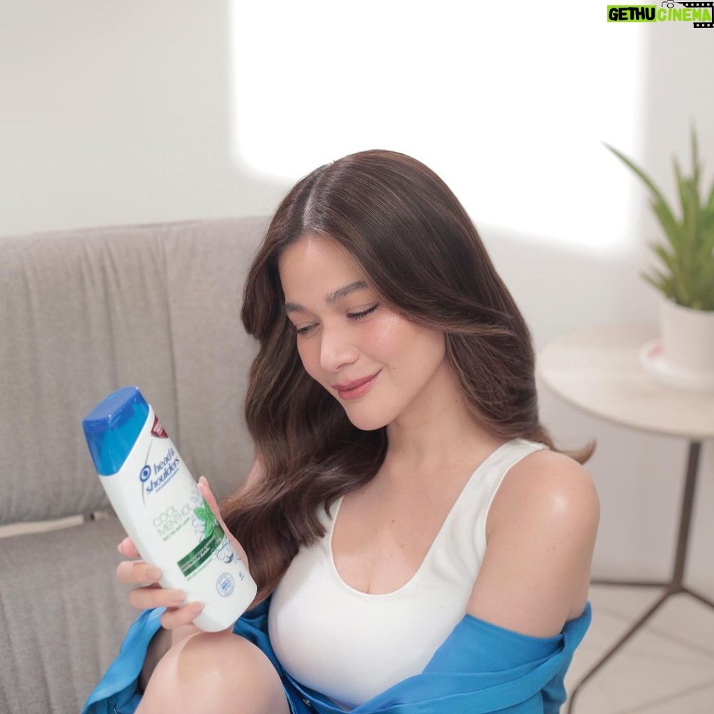 Bea Alonzo Instagram - Loving this cool and light feeling that Head & Shoulders Cool Menthol gives me. I never have to worry about an itchy scalp or dandruff! No worries and #NoITCHuations by using Head & Shoulders every day! Can finally #LetITCHGo! @headandshouldersph #Ad #Sponsored
