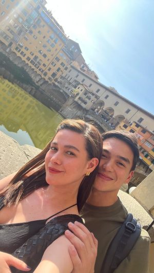 Bea Alonzo Instagram - Under the Tuscan sun. 

We took the train from Lugano to Milan, and from Milan, we had to ride another train to get to Florence. We then rented a car and drove to Tuscany. Although I helped, Dom did all the heavy lifting and managed to drive the vehicle. We were happy to find out that the beautiful hotel Villa we booked to stay in happens to be a Unesco World Heritage site, and we stuffed our faces with their handmade pasta and perfectly cooked bistecca under the moonlit olive trees. This will definitely go to my core memory. 
Traveling together as a couple allows you to discover the different sides of your partner. It still makes my heart melt when Dom helps the old lady carry her suitcase on the train, the way he offers to take a picture of a couple we pass by and promises to send them a high-res version of the photo, and just the way he goes down the hotel in the morning to get me a good cup of coffee. No relationship is perfect, but these qualities offset all the others. It’s the little things that make me love him more. ❤️
#btravels