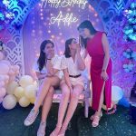 Bea Alonzo Instagram - Chismisan muna bago magpa-picture! 🤣 Thanks Ackie, and @beatriz_saw for inviting us to my inaanak’s first bday celebration. Ang saya ng Sunday ko! Happy bday Addie! ❤️ @beatriz_saw @dimplesromana
