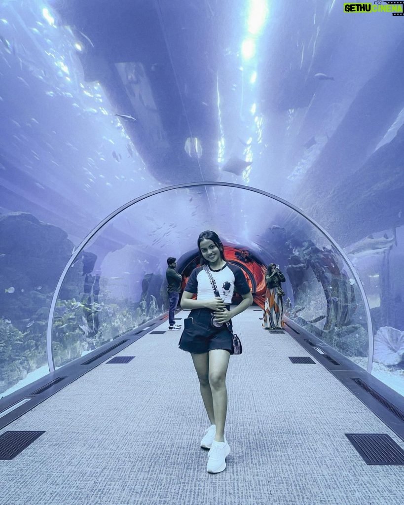 Beauty Khan Instagram - Dubai aquarium 🐟 . . #beautians #beautykhan Dubai, United Arab Emirates
