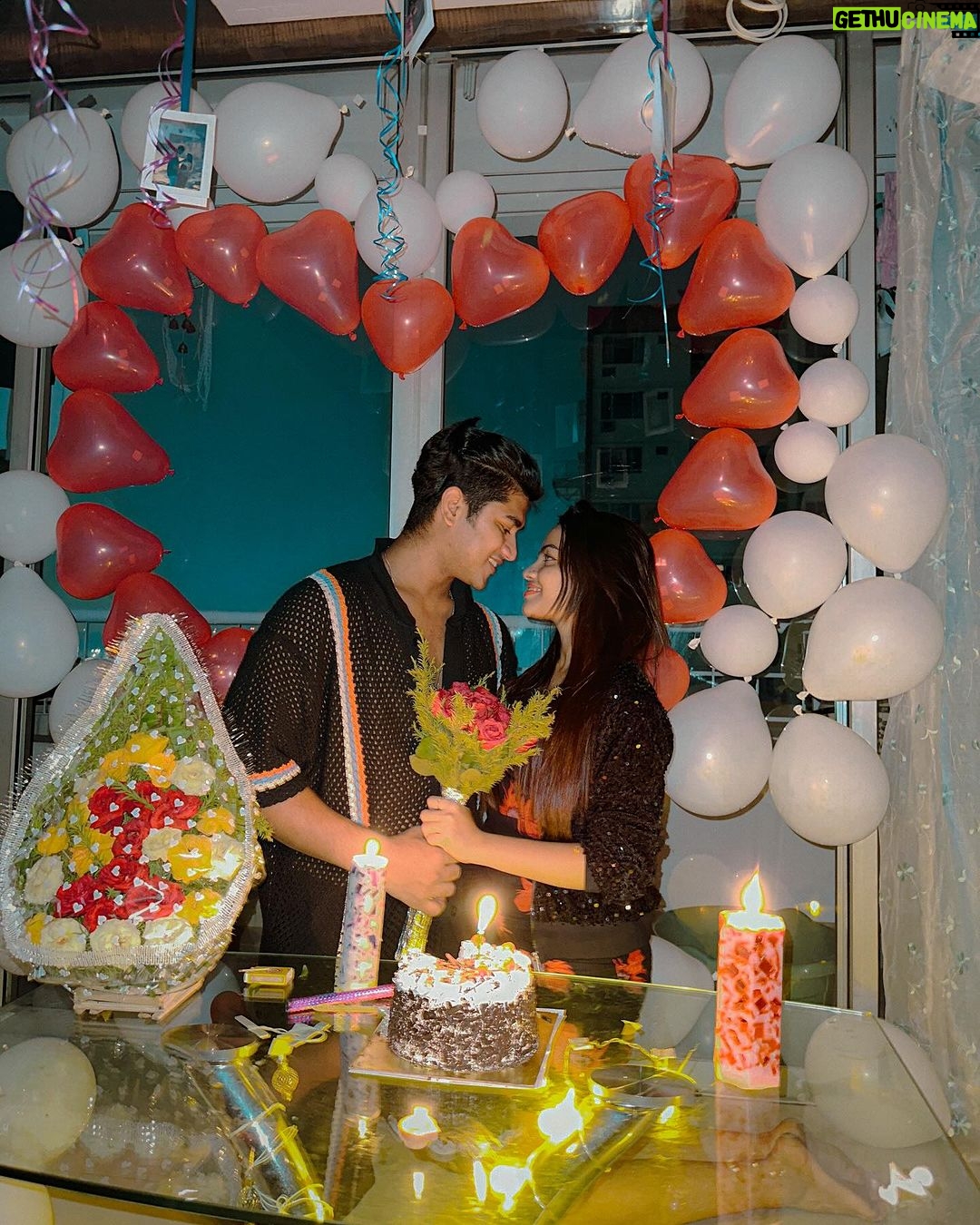 Beauty Khan Instagram - Like the smiles in our selfies, you light up my life. I love you! Happy anniversary.❤️ . #arbeu Kolkata