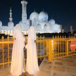 Beauty Khan Instagram - Kesi lag rahi hu batao ❤️ . . #beautians White Mosque, Abu Dabi