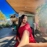 Beauty Khan Instagram – Red❤️
.
.
#beautians #beautykhan Gangtok (Changu Lake, Nathula Pass: Indo-China Border etc.)