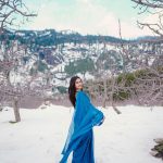 Beauty Khan Instagram - Snow main sari 🥻💙 . . #beautians