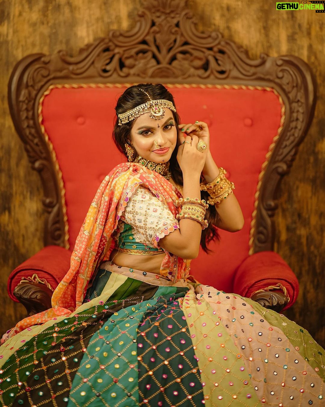 Beauty Khan Instagram - Navratri look 👀❤️ . . #beautians Kolkata