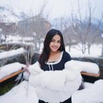 Beauty Khan Instagram - snow ❤️ . . #beautians Manali, Himachal Pradesh