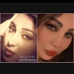 Behnoush Bakhtiari Instagram - عکس سمت چپ نوزده سالگی و عکس سمت راست مربوط به الانه…..🌺 سلام بانوي جان باشد که روزی خوش گوارترین شراب کیهانی بر چشمه زارهای وجود و جانت جاری شود❤️