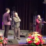 Behnoush Bakhtiari Instagram - بازهم با مردمم...با عشق و افتخارواقتدار....کجا سرزمین من ایران میشود؟؟خدایا از شر پدرسوخته ها...محفوظ بدارش....وطن.....دوباره میسازمت خفنننننن.......✌✌.با تشکر از علی شهجویی بخاطر تدارک این جشن صمیمی.....حسین رفیعی پاکدل و حسام ناصری گل..... در فرهنگسرای بهمن که از سال هفتادونه با جشنواره انجمن سینمای جوان باهاش خاطره دارم.....یه الف بچه و یه دنیا اضطراب و آرزو بودم......و ترس و تنهایی.....خدا خواست و شد.....خدا برای همه بخواهد.....الهی خدا برای همه ما بخواهد.....یاعلی @alishahjooei1 @alishahjooei1