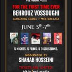 Behrouz Vossoughi Instagram - برای اولین بار، برگزاری ورک شاپ تخصصی بازیگری بهروز وثوقی همراه با نمایش پنج اثر برجسته قیصر، داش آکل، گوزنها، سوته دلان و تنگسیر با حضور بهروز وثوقی و جلسه پرسش و پاسخ همراه با شهاب حسینی در پنج روز از تاریخ سوم تا هفتم ژوئن در شهر لوس آنجلس. جهت کسب اطلاعات بیشتر به سایت اینترنتی زیر مراجعه فرمایید. Pol Media Presents: For the first time ever, an Acting Masterclass with Behrouz Vossoughi, with screenings of his 5 top films: 1. Gheysar 2. Dash Akol 3. Gavaznha 4. Soote-Delan 5. Tangsir, followed by a Q&A with Behrouz Vossoughi in-person moderated by Shahab Hosseini. For more info & to purchase tickets: bit.ly/pol-media LINK IN THE BIO #بهروزوثوقى #behrouzvossoughi #vossoughi_behrouz