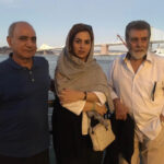 Behrouz Vossoughi Instagram - با پرويز پرستويى نازنين و خانم تينا پاكروان عزيز. لطفا ورق بزنيد #بهروزوثوقى #پرويزپرستويى #تيناپاكروان #behrouzvossoughi #vossoughi_behrouz