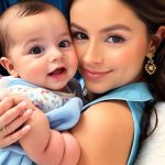 Bela Fernandes Instagram - Pra entrar na brincadeira ahhaha eu noiva, grávida, com bebê de colo e filho grandinho 🤣 acharam parecidos?
