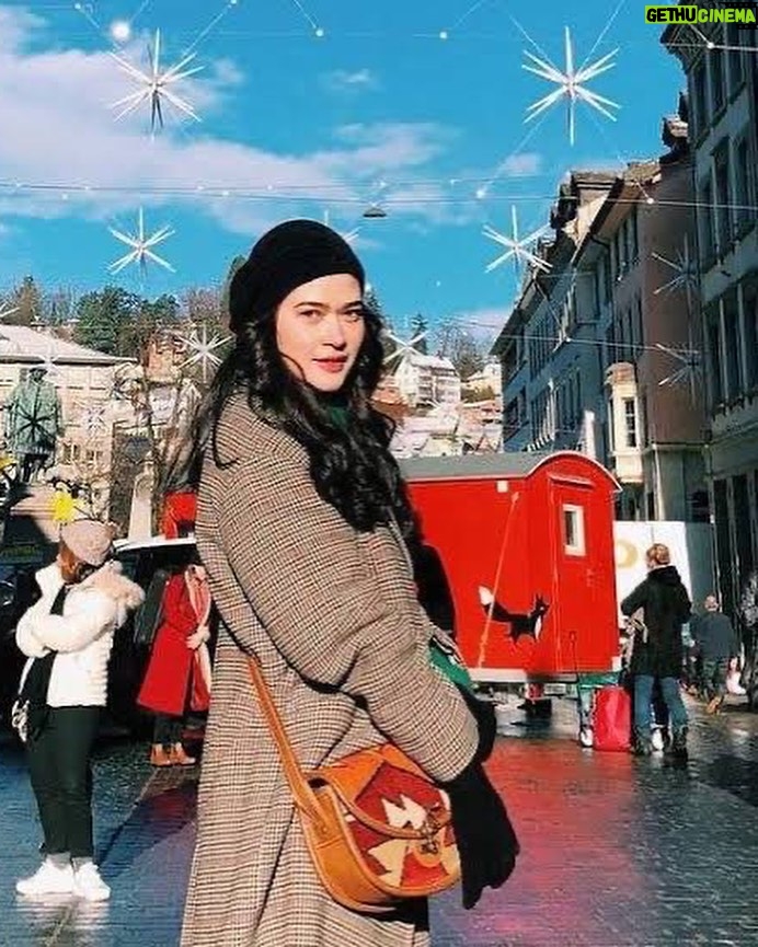 Bela Padilla Instagram - Never to stay, never to stay. ✨ Swipe for memoriiieeess😂 PS: I went into the location where we shot the scene where Celeste sees that Jesse is in Switzerland already. The restaurant is calle La Follia. One of the staff yesterday was there when we shot the scene and we were talking about it. He offered for me to go upstairs to see the exact spot by the window where I sat 6 years ago but I stayed by the bar and had mint tea. With a smile he said, “a lot of Filipinos have been coming to St. Gallen because of your movie, they like taking pictures around here.” Which in turn made me smile. ❤️ #MeetMeInStGallen
