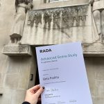 Bela Padilla Instagram - Ciao for now! Picked up my certificate quickly today (I really needed fresh air already too 😂 I’ve been recuperating for days at home) and stopped by my favorite @waterstones branch just around the corner to buy some stationery…I’m gonna miss my evening classes at RADA 🥲 so…what should we study next?! ❤️ London, United Kingdom