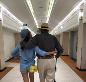 Bela Padilla Instagram - Life really is a series of highs and lows. 💔

Our dad passed away last night in his sleep and that is my only consolation in all of this. He wasn’t in pain and he hopefully was dreaming of the happy times in his life. ❤️

My sister, Ceri, told me the most beautiful thing last night…my dad loved us, his children, deeply. And he also loved himself. And that certainly is true. My dad loved life and lived his life to the fullest he could. He always knew where all the cool places were in any country he was in and the bands in bars loved him because he always sang along. 

I love the water and I dive deeply because he taught me to swim and be fearless in the water at such an early age. His ability to see a problem and think of several solutions first before reacting is something I try to practice. He never took no for an answer when he believed something was right and he made sure that everybody knew what “right” was. I never saw him upset…or lose his cool. Never saw him get angry or mad at anybody (in front of me). He was very empathetic but still madly funny. And he gave the best hugs, never letting go first.

I will always wish for one more day, but that would be unfair. For now, and until paradise comes, the memories will tide us over. ❤️