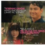 Bela Padilla Instagram - delulu to trululu??? Ang🤸🏻‍♀️sakit🤸🏻‍♀️sakit🤸🏻‍♀️nanaman🤸🏻‍♀️ng🤸🏻‍♀️mga🤸🏻‍♀️beshy🤸🏻‍♀️ko ✨👏🏻😂 Super thankful for the great reviews from our critics/media screening last night ❤️ Sakto, showing na bukas…WISH YOU WERE THE ONE ❤️