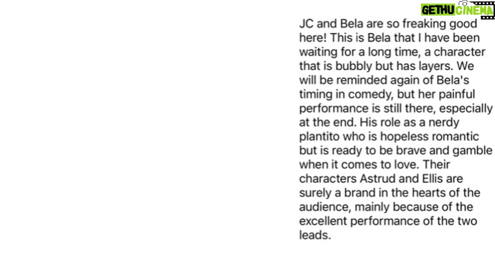 Bela Padilla Instagram - delulu to trululu??? Ang🤸🏻♀️sakit🤸🏻♀️sakit🤸🏻♀️nanaman🤸🏻♀️ng🤸🏻♀️mga🤸🏻♀️beshy🤸🏻♀️ko ✨👏🏻😂 Super thankful for the great reviews from our critics/media screening last night ❤️ Sakto, showing na bukas…WISH YOU WERE THE ONE ❤️