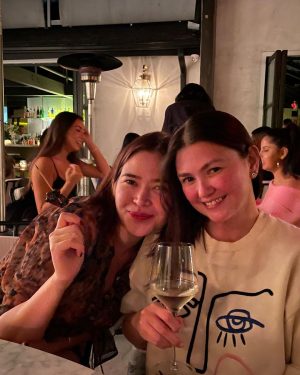 Bela Padilla Instagram - LA ❤️

Thank you @iamangelicap for the best first 3 days here in LA…and to your fambam for being so so sweet! Father @gregg_homan shot na! 😂 To Alyanna, thank you for picking me up from LAX (which is a love language in itself!!!) 🥹 (also…we need a photo together, girl) and super happy to see @danibarretto my girl here ❤️ and @andoyr1973 my forever kagiggle!!! And a quick mini reunion with @joampil and @faustinopeneyra can’t wait to see you @chinitaprincess 💃🏻