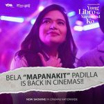 Bela Padilla Instagram – Still in cinemas nationwide! And UAE very very soon!!! ❤️ 

#yunglibrosanapanoodko