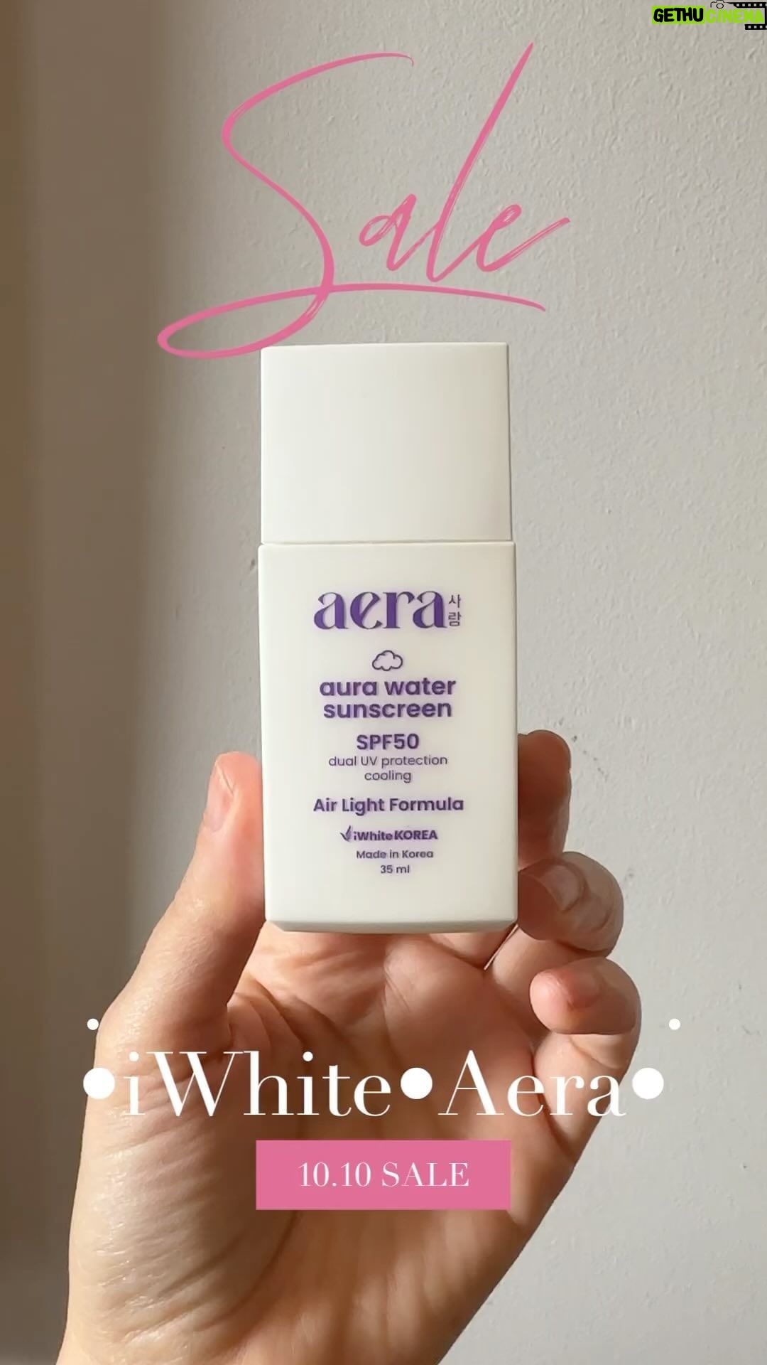 Bela Padilla Instagram - 10.10 sale for @iwhitekorea and @aera.global is live! My faves are the sunscreen (water sunscreen and dries instantly with SPF50!!!) all the toner essences (no breakouts for months now 🥹❤️) and the stellar no oil face gel (iwas retouch and lagkit!) chekiraaaawt! @aera.global @iwhitekorea