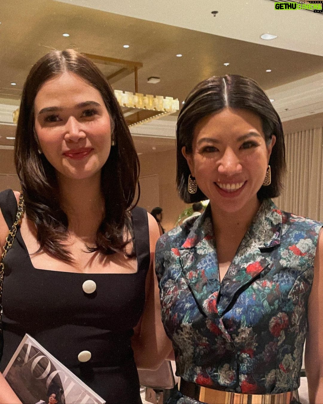 Bela Padilla Instagram - Happy women’s day! ❤️ Loved this intimate dinner that @voguephilippines hosted for @leannerobers ❤️ They invited women who have changed the game in their respective fields and I loved listening to and sharing stories with everyone! 😍