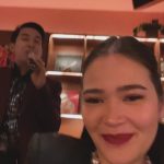 Bela Padilla Instagram – Dolled up by @onlypaulunating and @aryanbuccat for the @spotifyph leap day celebration ❤️ wearing a full @hm Studio look 😊