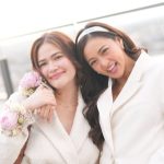 Bela Padilla Instagram - Appreciation post for my dear @chinitaprincess 🌸 For those who don’t know, Kim and I are born a few days apart. And we’re so alike in many, many ways. And since 2017, she has been such a great source of laughter and strength for me! This trip was no exception. Thank you, Kimmy for making every small and big event the happiest ever!!! Dami nating natutunan this trip 😂😂😂 and lagi tayong tulog na tulog at the end of the day sa daming side quests, but I had the best time! 🥹 Manifesting a great 2024 for you, me and momsy @iamangelicap 🥹❤️ #AngBeKi Los Angeles, California