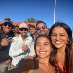 Bella Campos Instagram - Que felicidade ver um trabalho tão incrível ganhando o mundo. Uma delícia relembrar esse clima, que presentão do universo poder dizer que esse foi meu primeiro trabalho na TV, nossa novela, Pantanal, foi indicada ao Emmy Internacional Awards na categira de "Melhor Novela". Muito orgulho de tudo que a gente construiu, quero parabenizar e agradecer toda a equipe, que com muito amor e garra fez dessa novela uma produção tão grandiosa, muita risada, parceria e uma mordida de jacaré pra contar história. Hahaha Separei a minha primeira e última cena pra relembrar essa vibe, que saudade!!! 🤍