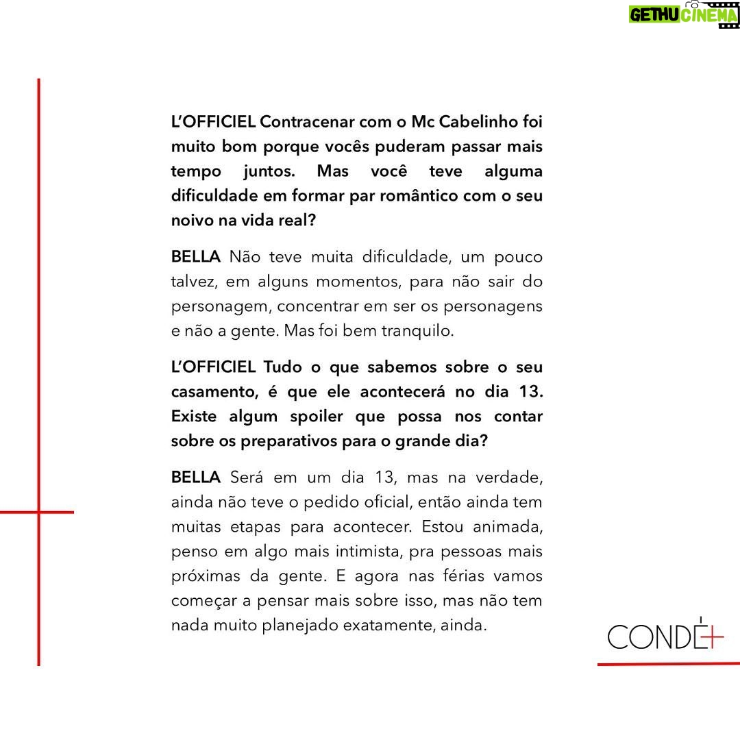 Bella Campos Instagram - Bella Campos, #TalentoCondéMais, foi destaque na L’Officiel Brasil. 💫✨👏 A atriz falou sobre a carreira, autoestima, beleza, representatividade, sonhos e planos para o futuro. Em ascensão, Bella reúne papéis de destaque em duas novelas, ambas da @tvglobo, e um troféu Melhores do Ano, na categoria Melhor Atriz Coadjuvante, por sua atuação em “Pantanal”. Atualmente, está no ar como Jennifer na novela “Vai na Fé”. Confira a matéria de Ivna Barreto na @lofficielbrasil. Assessoria: Stratosfera Comunicação (@stratosferacom) Fotos: Jorge Bispo (@jorgebispo) Stylist: Aléxia Azambuja (@alexia_azambuja) Assistente de styling: Alice Themudo (@alicettttttttttt) Produção de moda: Vitória Cantone (@vitoriacantone) e Clara Peixoto (@clarapxtm) Camareira: Salvadora do Nascimento Beleza: Luiza Goulart (@luizagoul.art) Assistente de beleza: Nata Di Paula (@natadipaula)