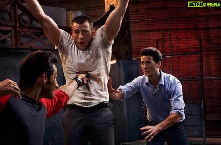Ben Barnes Instagram - A timely #tbt to this #westsidestory shoot for @vanityfair with @chrisevans @rodrigosantoro @camillabelle @jlo and many more Tony was always one of my dream roles. This shoot got me pretty close! 📸: @markseliger