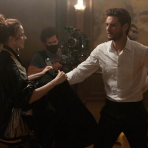 Ben Barnes Instagram - Just over a week till my video for ‘11:11’ comes out, and seeing as yesterday was the glorious Evan Rachel Wood’s birthday, we have to celebrate with a @friends dubsmash we did on set and some #bts from the video!

Link in bio to presave the song and follow my YouTube for more videos soon!

#1111 #music #newmusic #evanrachelwood #friends
📸: Jay Gilbert