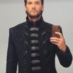 Ben Barnes Instagram - The brilliant costume designer on @shadowandbone - Wendy Partridge’s brilliant, beautiful work demands to be showcased and celebrated: So here are some of her original designs, early fittings and set pics of the Darkling’s kefta, kimono and cloak. #keftakimonoandcloak #shadowandbone #netflix