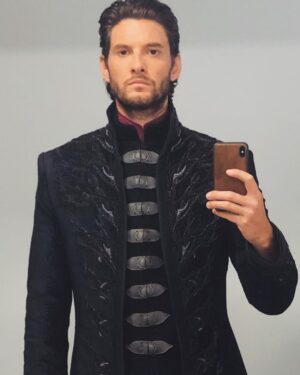 Ben Barnes Instagram - The brilliant costume designer on @shadowandbone - Wendy Partridge’s brilliant, beautiful work demands to be showcased and celebrated:

So here are some of her original designs, early fittings and set pics of the Darkling’s kefta, kimono and cloak. 

#keftakimonoandcloak #shadowandbone #netflix