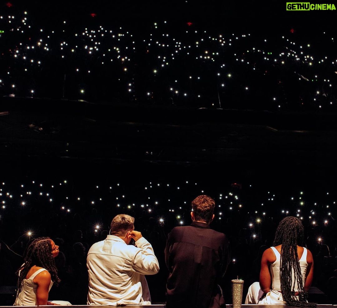 Ben Platt Instagram - 🍑ATL & FL 🏖️ & wrapped! ✨ Thank you to the most wonderful band, singers and crew, and to each and every person that came out to one of the shows. This tour was the most joyful experience I’ve had in years, and it was a much needed reminder of why I am an artist in the first place. It’s all thanks to you. See you soon. ♥️