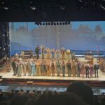 Ben Platt Instagram - Tonight is our 100th performance of @paradebway. It is not often in life that the universe truly and completely aligns. It is once in a blue moon that so many layers of necessary and intertwined things are allowed to happen in one fell swoop, and at just the right moment. This story needed to resurface in the face of modern anti-semitism. We needed another chance to remember Leo & Lucille Frank. This beloved piece of art that Jason and Alfred and Hal made needed it’s proper due, in front of a wider contemporary audience, and as such it needed @michaelarden to give it the kind of true reinvigoration and visionary reimagining that only a great revival can accomplish. The challenging, complicated material needed every member of this extraordinary company that came together, brimming with talent and specificity and willing to carry this difficult history forward in every single, tiny moment. And we all needed @micaela_diamond, very badly (I know I did). What a rare blessing to say we all got everything we needed and more. Awards are lovely, but ultimately they are beside the point. So before whatever goes down tomorrow, I just wanted to take the occasion of our 100th show to express how honored, humbled and deeply proud I am to be part of Parade. As a Jew and lifelong musical theater devotee, the experience of Leo has already been, as we say, dayenu. There are 8 more weeks before this production is lost to the sands of broadway time, and I beseech you not to be the girl that missed it. ♥️