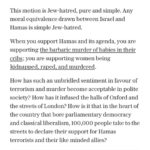 Ben Shapiro Instagram - I appeared at Oxford Union this week and asked to give a brief address at the start of the appearance. I was told I could not. Here's the text as prepared.