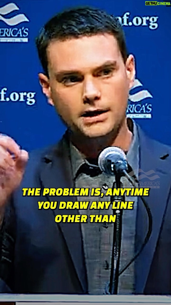 Ben Shapiro Instagram - @officialbenshapiro instantly owns pro-abortion leftist