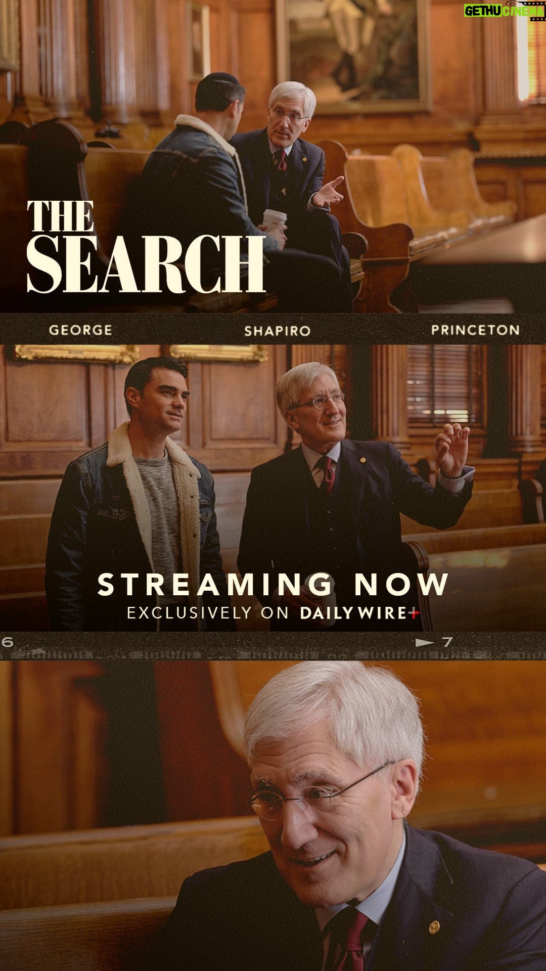 Ben Shapiro Instagram - @officialbenshapiro is joined by Robert George, Princeton’s McCormick Professor of Jurisprudence, on the latest episode of The Search! They discuss achieving happiness, how we should think about constitutional rights, modern religion, and the war between centrists and woke ideologues. Streaming now. Exclusively on DailyWire+