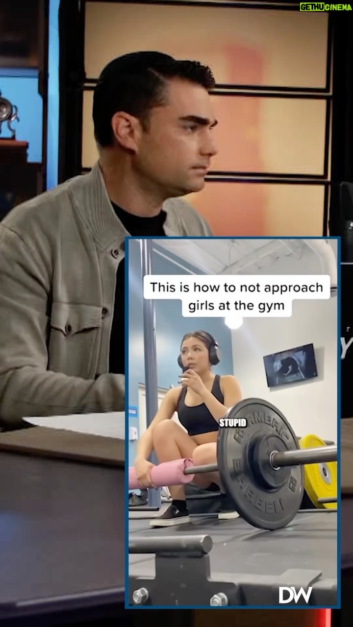 Ben Shapiro Instagram - This guy barely even glances at this woman and she claims victimhood. Ridiculous.