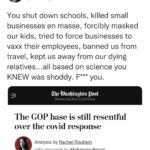 Ben Shapiro Instagram - We're "resentful"? You're damn right. And the people responsible for all of these horrible policies are still in charge, and still demanding fealty, awaiting the next crisis with which to cram down their remolding of society. The answer is NO.