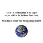 Ben Shapiro Instagram – This is absolute insanity. If you haven’t downloaded it yet…please hit iTunes or Amazon TONIGHT. I don’t know what else to say. This doesn’t even feel real 😳 To everyone out there who gets the song…you’re making dreams come true. I love you from the bottom of my heart ❤️🙏🏻 #tommacdonald #hangovergang