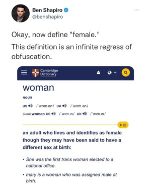 Ben Shapiro Instagram - Even our dictionaries are struggling to keep up with the Left’s redefining of terms.
