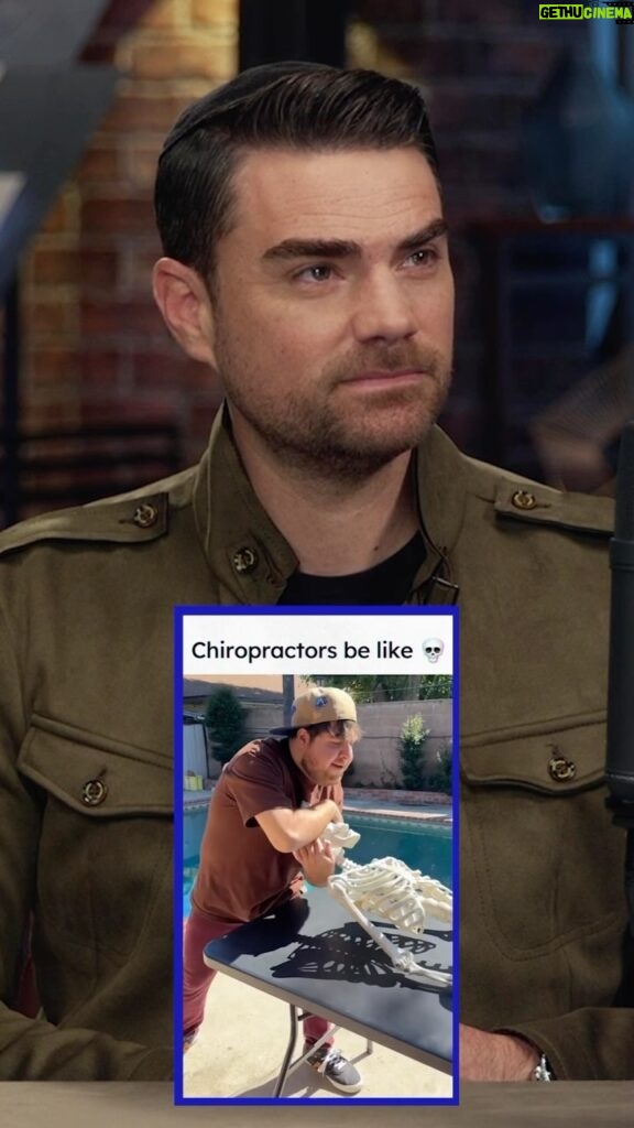 Ben Shapiro Instagram - Chiropractors be like